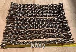 10 USA Snow Tire Chains 19-19.25 Repair Replacement Cross Link Chain Section