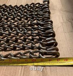 10 USA Snow Tire Chains 19-19.25 Repair Replacement Cross Link Chain Section