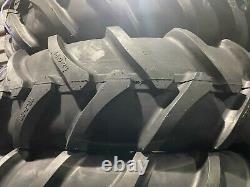 16.9-28 (2-TIRES + TUBES) 16.9x28 R1 12 PLY Tractor Tires 16928