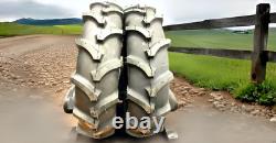18.4-30 Tractor Tires 2 tires + 2 tubes 10-Ply R-1 Ag Lug H-Duty Farm Rear New
