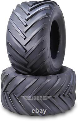 26X12-12 Lawn Mower Agriculture Farm Tractor Cart Turf Tires 4 Ply 26X12X12 -Set