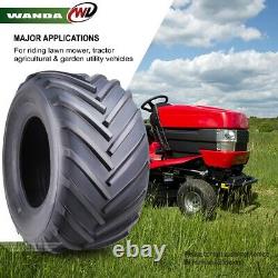 2PC WANDA 26x12-12 Lawn Mower Agriculture Farm Tractor Turf Tires 4Ply 26x12x12