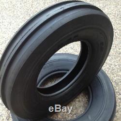 2- 6.00-16,600X16,600-16,6.00X16 8 PLY Rib DISC, WAGON Farm Tractor Tires withTubes