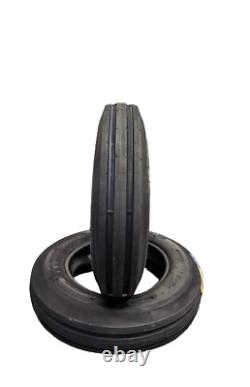 2 New 6.00-16 10PR HORSESHOE Heavy Duty F2 3-Rib AG Front Farm Tractor Tires 2T