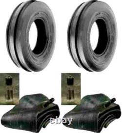 (2) New 6.00-16 600x16 6.00x16 Rib Imp Disc, wagon Farm Tractor Tires Withtubes