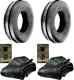 (2) New 6.00-16 600x16 6.00x16 Rib Imp Disc, wagon Farm Tractor Tires Withtubes