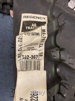 2 New 6-12 Regency AG Tractor 4 Ply G-1 Tires