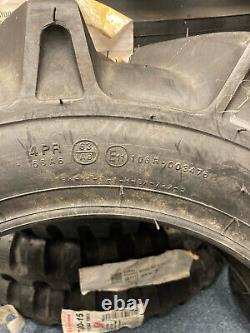 2 New 6-14 BKT TR-126 Lug 4 Ply R-1 Tractor Tires