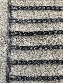 2 New 7-14 2 Link Spaced Snow Ice Mud +6mm+ Tire Chains Farm Tractor Loader