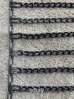 2 New 7-14 2 Link Spaced Snow Ice Mud +6mm+ Tire Chains Farm Tractor Loader