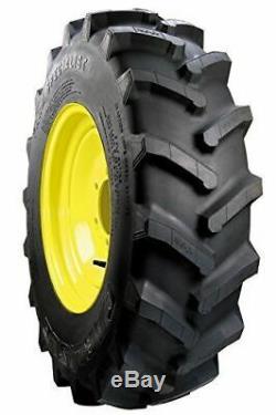 2 New Carlisle Farm Specialist R-1 Tractor Tires 9.5-24 9.5 24 6PR LRC