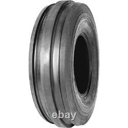 2 New Galaxy Front Farm F-2 7.5-18 Load 8 Ply (TT) Tractor Tires