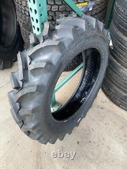 2 New R-1 Tires & 2 Tubes 9.5 24 Samson Tractor Tread 8 ply TT Farm 9.5x24