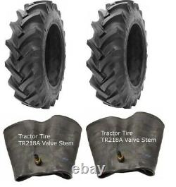 2 New Tractor Tires & 2 Tubes 14.9 24 GTK R1 8 ply TT Farm 14.9x24