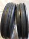 2 TIRES + 2 TUBES 6.50-16 6 PR GTK KNK35 3-Rib Farm Tractor Tires WithTube 6.50x16