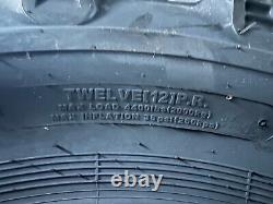 (2 TIRES+ 2 Tubes) 13.6-38 13.6X38 ROAD CREW R1 TRACTOR TIRES 12 PLY