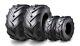 4PC WANDA 15x6-6 & 23x10.5-12 Lawn Mower Agriculture Farm Tractor Tires 4Ply