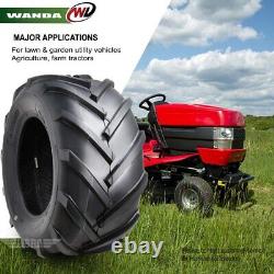 4 WANDA 13x5-6 & 23x10.50-12 Lawn Mower Agriculture Farm Tractor Cart Turf Tires