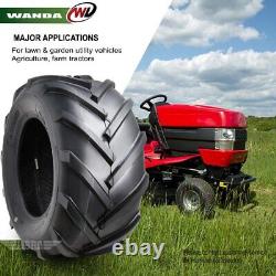 4 WANDA 13x5-6 & 23x8.50-12 Lawn Mower Agriculture Farm Tractor Cart Turf Tires