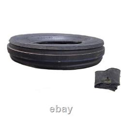 600x16,6.00-3 Rib Farm Tractor Tire & Innertube Set 12 ply