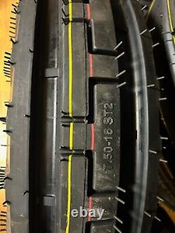 7.50-16 (2 TIRES + 2 TUBES) 10 PLY ROAD CREW ST2 3-Rib Farm Tractor 7.50x16