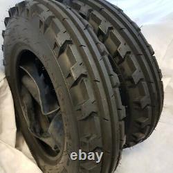7.50-16 (2 TIRES + 2 TUBES) 8 PLY ROAD CREW KNK-30 Farm Tractor 7.50x16