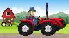 Apple Harvest Farmer Farm Work Zbi R Jab Ek Bajka Dla Dzieci Rolnik Traktory