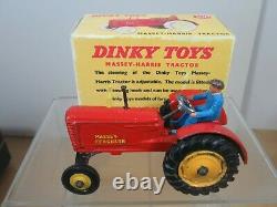 DINKY TOYS MODEL No. 300 MASSEY FERGUSON (FINAL VERSION WITH RUBBER TYRES)