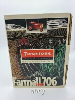 ERTL Firestone Farm Tires Series 1963 Farmall 706 Tractor # 2635 Of 5000