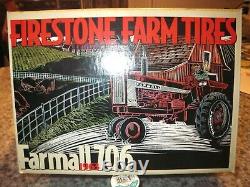 ERTL Firestone Farm Tires Series 1963 Farmall 706 Tractor # 3722 Of 5000 NOS NF