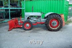 Ford 9N Farm Tractor 1942 w Snow Plow, One Owner, Recent Tires, Step Down Trans