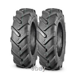 MaxAuto Farm Tractor Tire 6-12 Replace Kubota 7100 Series 4WD H167,2Pcs