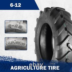 MaxAuto Farm Tractor Tire 6-12 Replace Kubota 7100 Series 4WD H167,2Pcs
