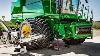 Minnesota Farmer Puts Massive Flotation Tires On Combine