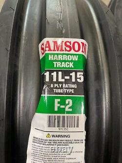 New Tire Samson 11 L 15 Farm Tractor Front F-2 3 rib 8 ply TT 11L-15 11L15
