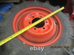 RLR9473 7-16 Bridgestone Farm Service Lug Turf Tread Tire WITH wheel / Rim 16 L4