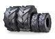 Set4 WANDA 15X6-6 & 18X9.5-8 Lawn Mower Agriculture Farm Tractor Lug Tires 4 Ply