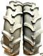 Set of Two New Farm Tractor Lug R-1 Tires with Tubes 7X16