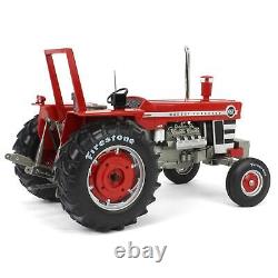 Spec Cast 1/16 Massey Ferguson 1150 Tractor Firestone Tires Chrome Stack MAS-002