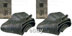 TWO 6.00-16 StarMaxx TR-60 R-1 Lug Compact Farm Tractor Tires & Tubes 6Ply Rated