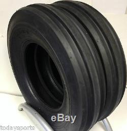 TWO 750-16 Ford-New Holland TRACTOR 3RIB TIRE F2 7.50-16 10PLY Tubeless Tires