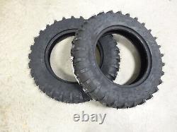 TWO New 5.00-15 Firestone I-3 Power Implement Farm Tires 4 ply Tubeless