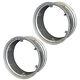 Two 12x28 12-28 6 Loop Rims For Ford Deere Farm Tractor