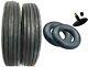 Two 600X16,6.00-16 Rib Implement Farm Tractor Tires, Do-all Disc 6 Ply Rated