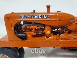 Vintage Allis Chalmers Farm Tractor 1930's Machinery Model Diecast WC Tires