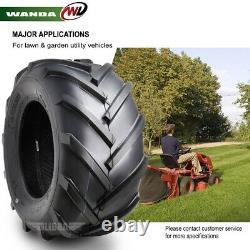 WANDA 18X8.5-8 & 23X10.5-12 Lawn Mower Agriculture Farm Tractor Lug Tires 4 Ply