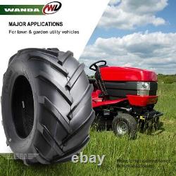 WANDA 24x12-12 Lawn Mower Agriculture Farm Tractor Tires 4 ply 24x12x12 -Set 2